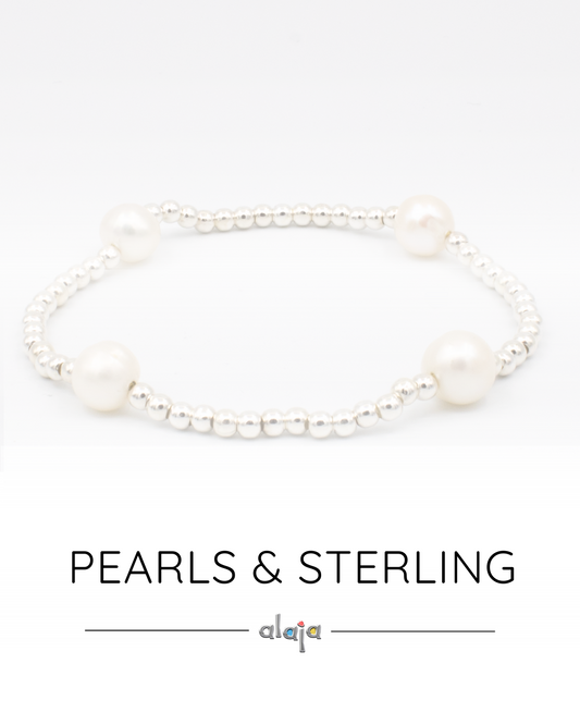 Pearls & Sterling - Bracelet